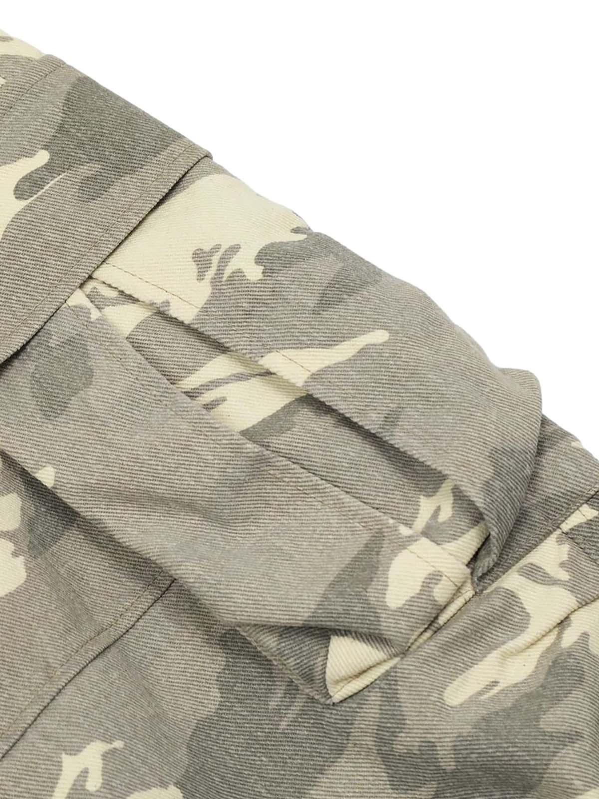 Thesupermade Camouflage-Cargohose mit mehreren Taschen