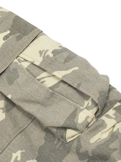 Thesupermade Camouflage-Cargohose mit mehreren Taschen