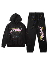 Thesupermade – Sweatshirt und Jogginghose im Set mit Spinnen-Print