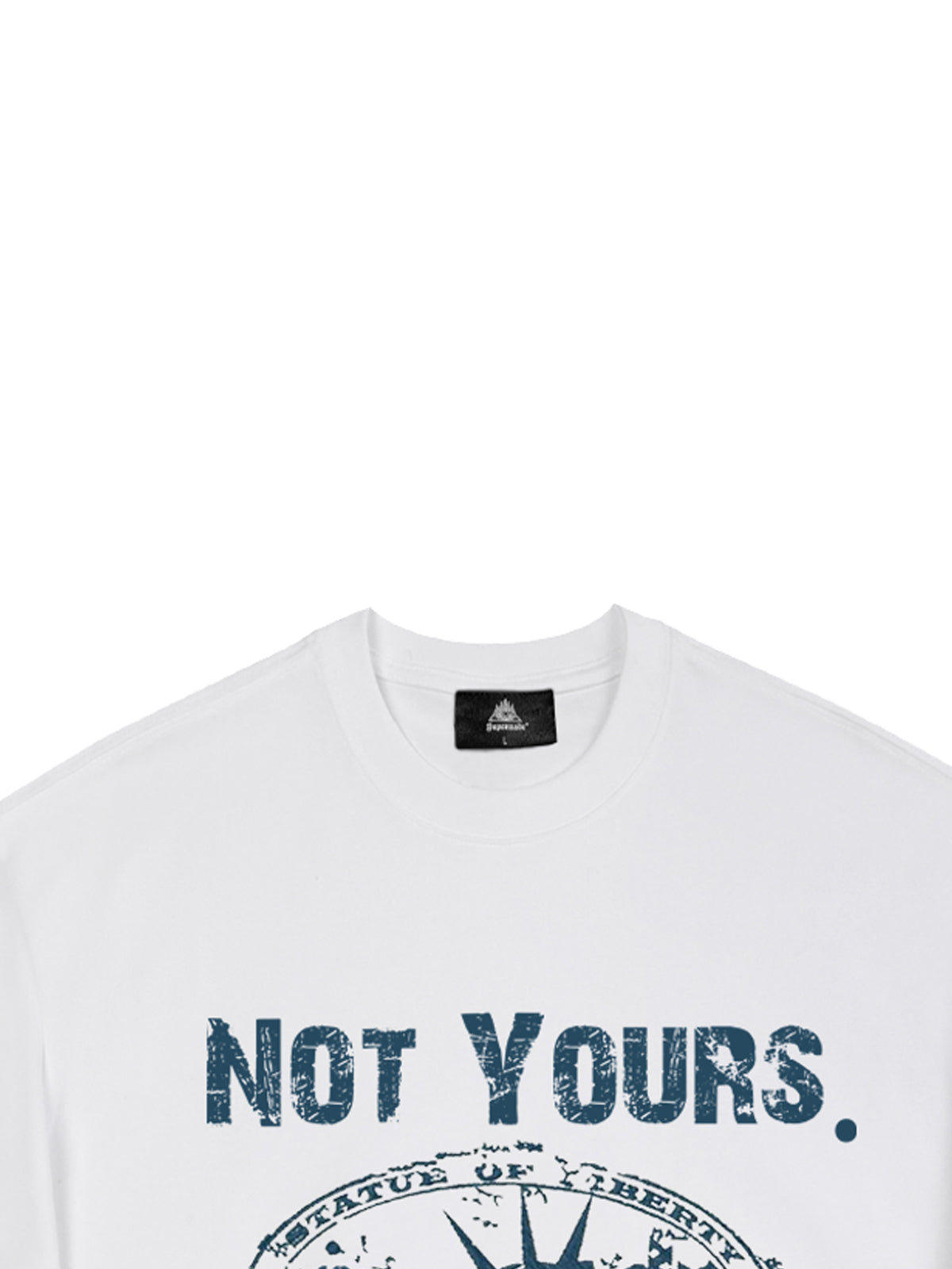 Original Statue Of Liberty Stamp Print T-shirt