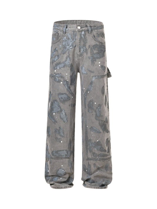 Thesupermade – High Street – Hip-Hop-Jeans im Used-Look 
