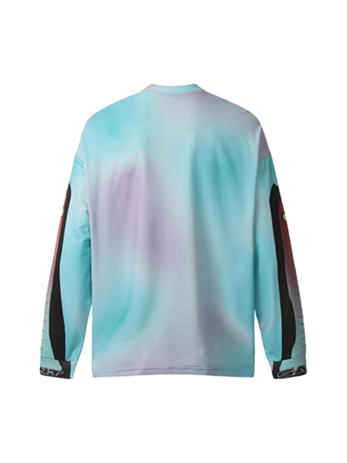 Langarm-T-Shirt aus Jersey mit Batikmuster