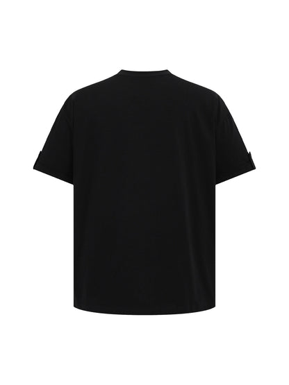 Retro Quilted Design T-shirt
