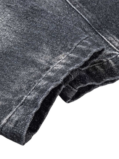 Thesupermade – Jeansjacke im verwaschenen Used-Look 