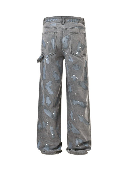 Thesupermade – High Street – Hip-Hop-Jeans im Used-Look 
