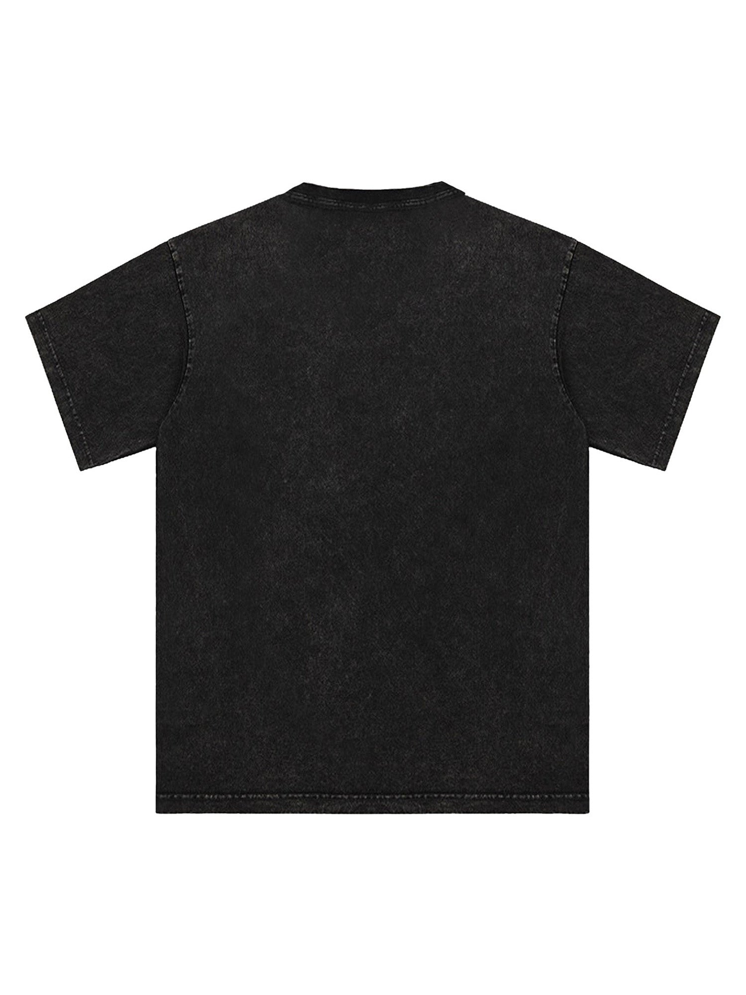 Thesupermade – T-Shirt mit verwaschenem Engel-Print 