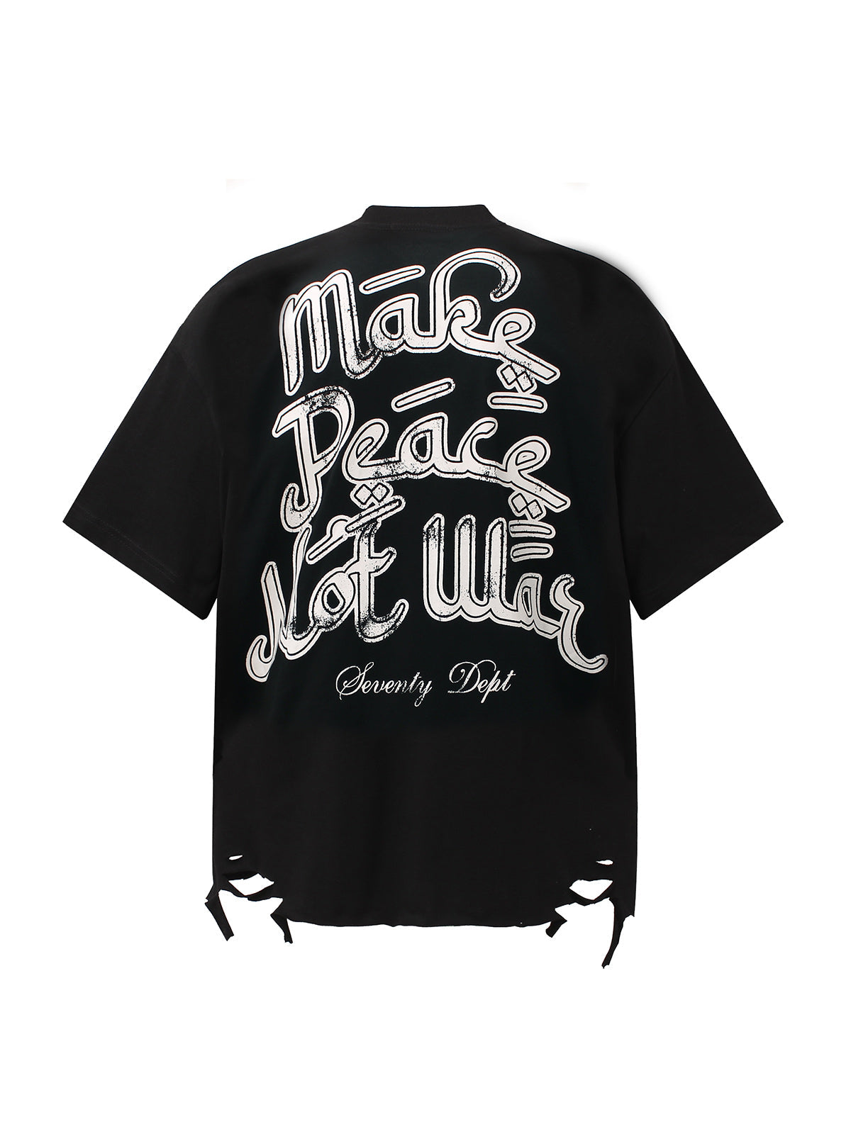 Graffiti Letters Devil Design Graphic T-Shirt