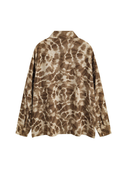 Thesupermade American Retro All-over Print Shirt