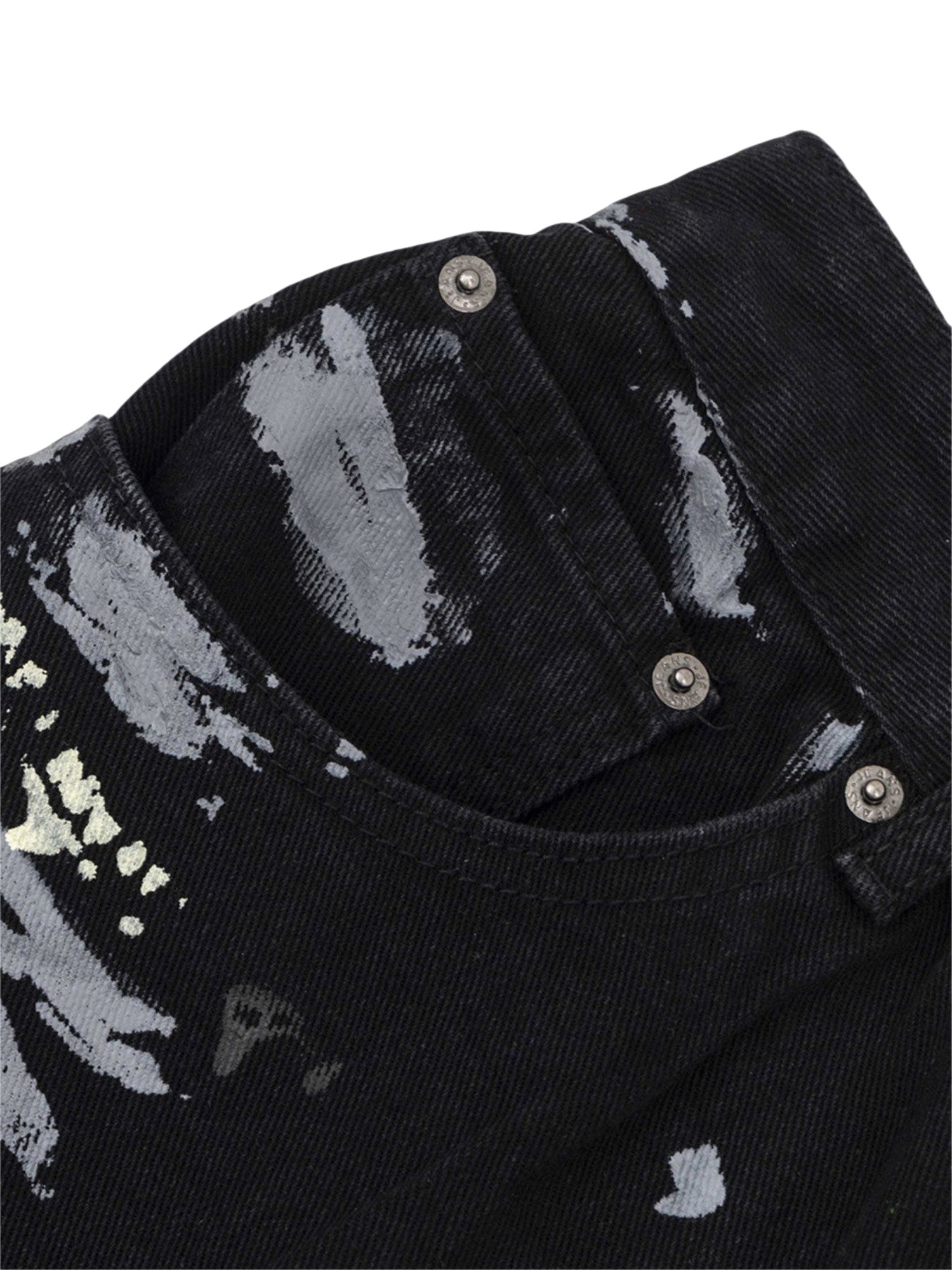 Thesupermade Jeans mit amerikanischem Graffiti-Buchstabendruck – 1914 