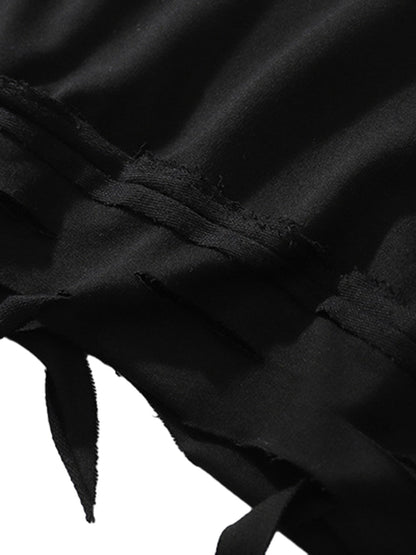 Thesupermade – Oversize-T-Shirt mit Kettendekor – 2278