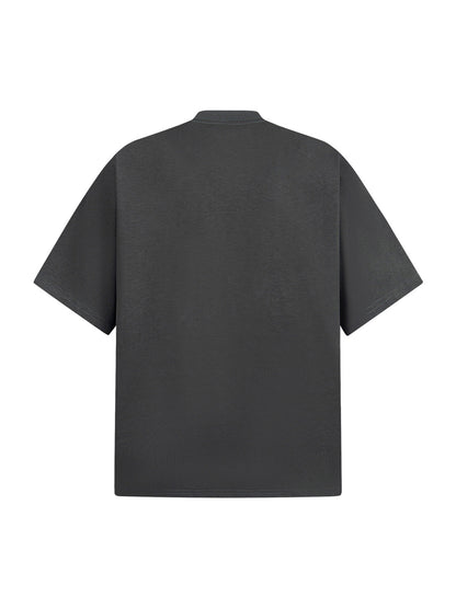 Retro Oil Painting Print T-shirt