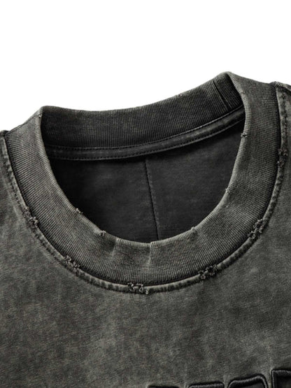Vintage Washed Multi-Pocket T-Shirt
