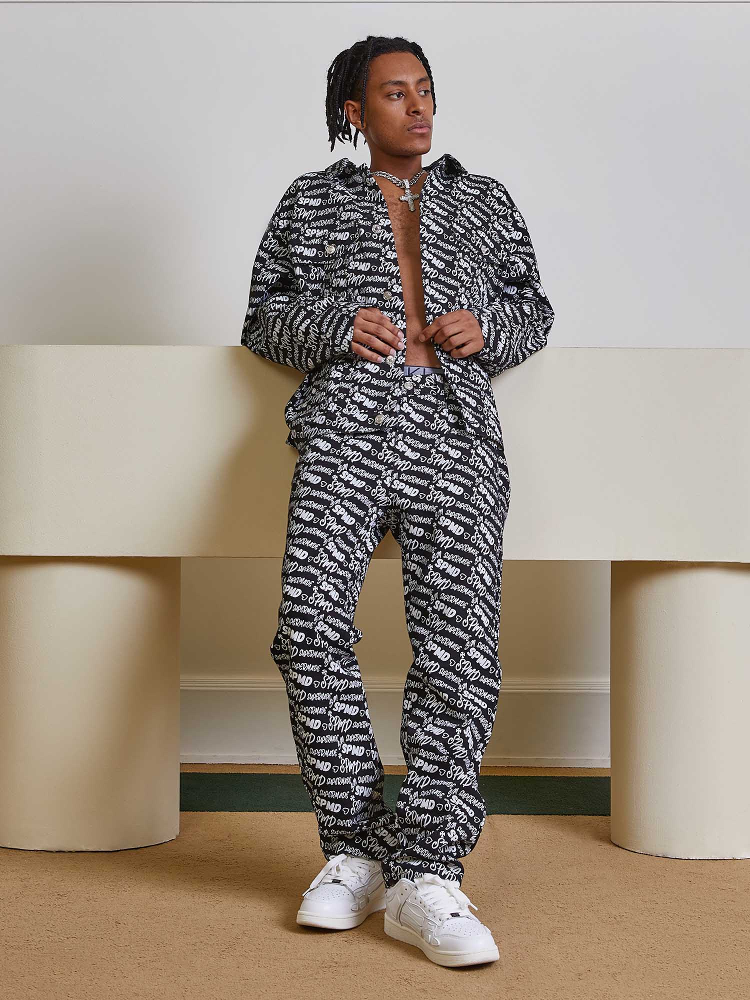 Thesupermade High Street Versatile Denim Set-1719
