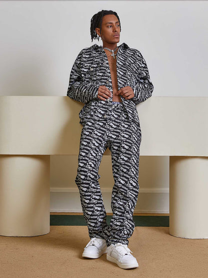 Thesupermade High Street Versatile Denim Set-1719