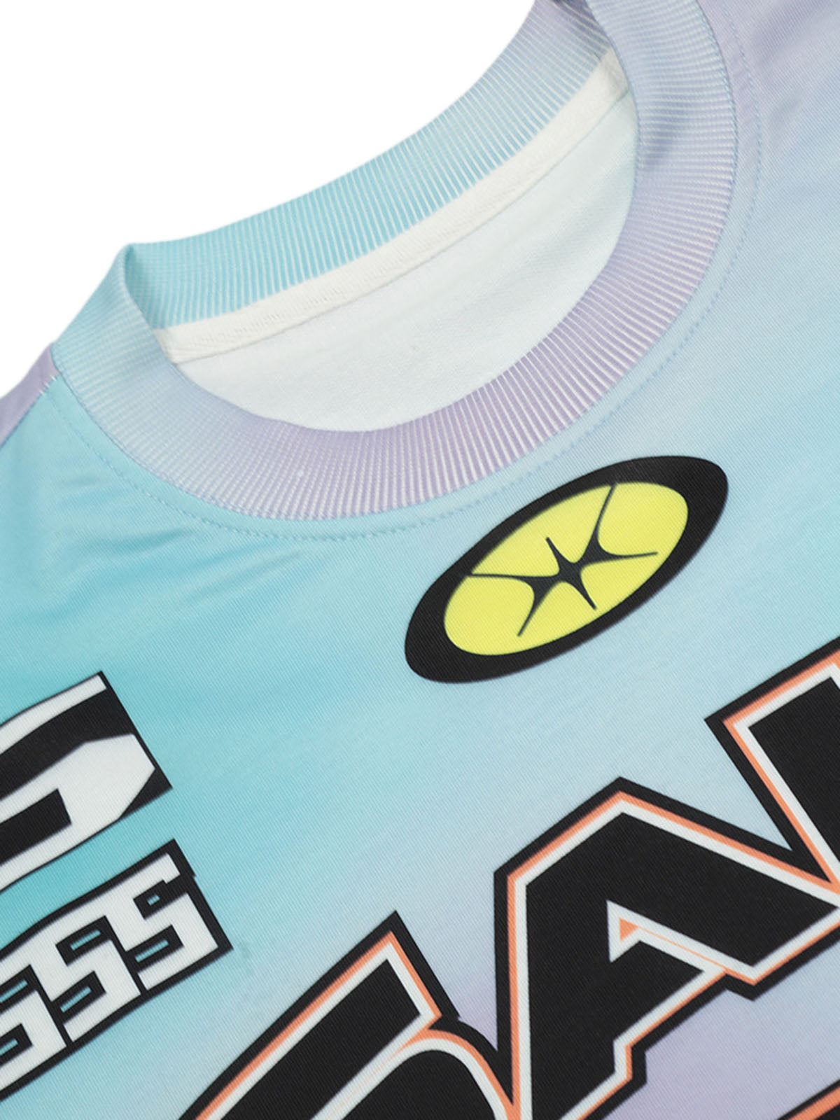 Langarm-T-Shirt aus Jersey mit Batikmuster