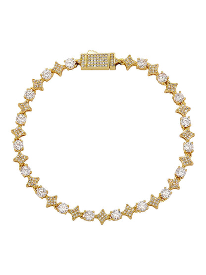 Zircon Star Chian Necklace
