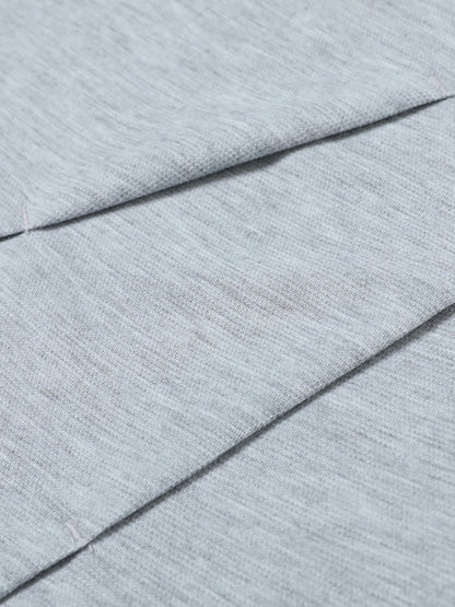 Classic Tailoring Pleated T-shirt