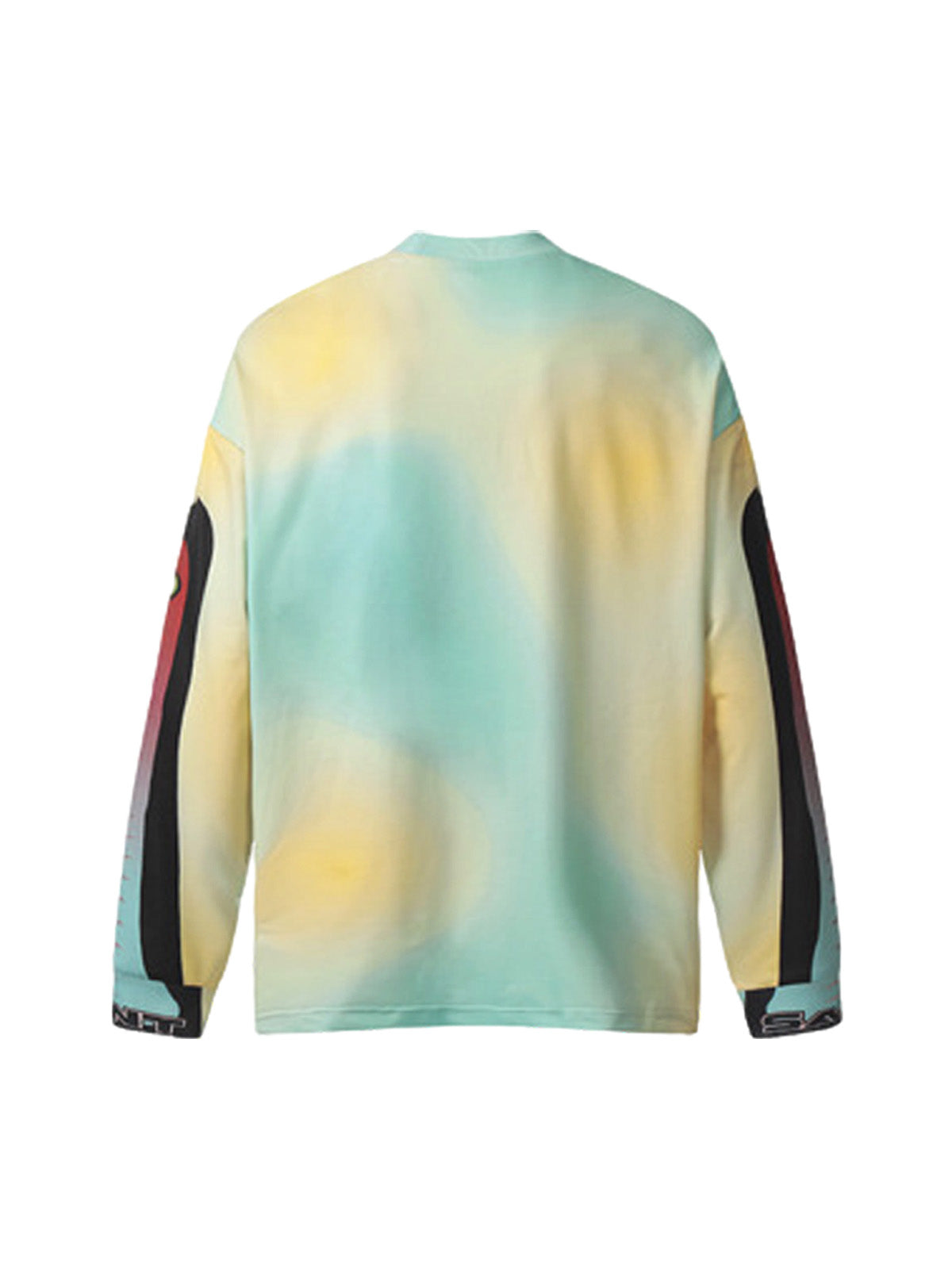 Langarm-T-Shirt aus Jersey mit Batikmuster