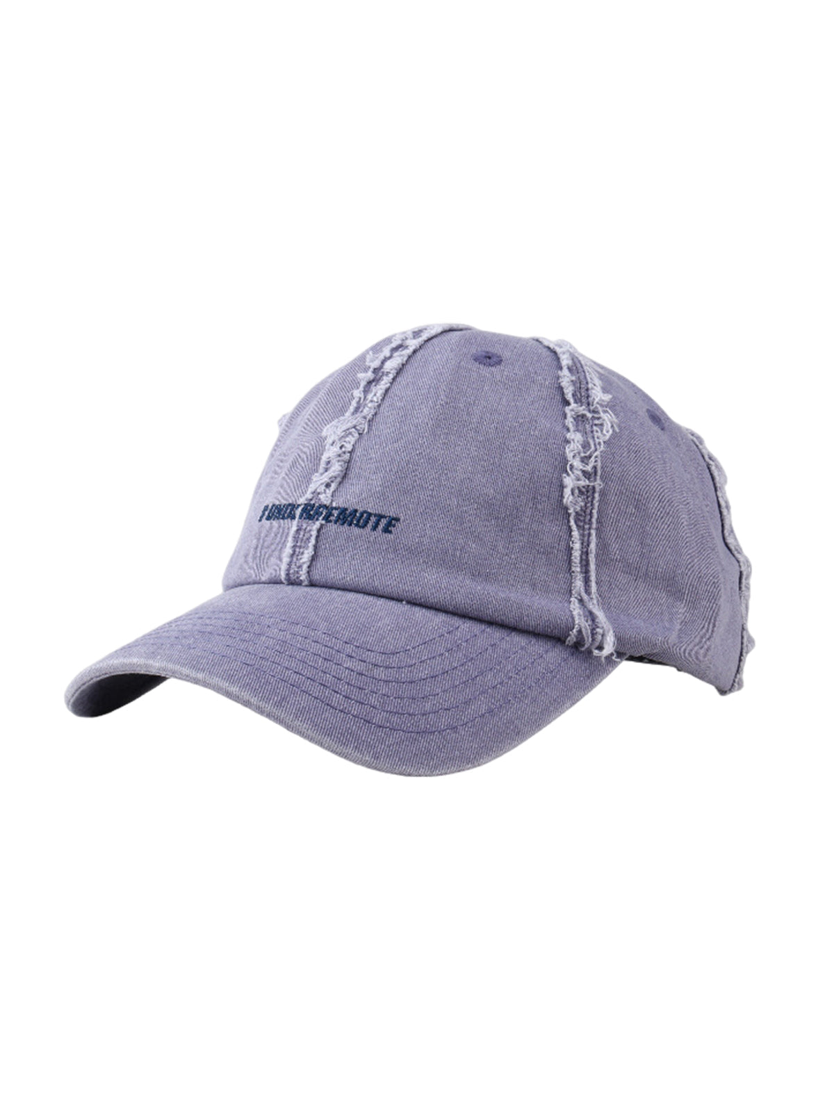 Baseballkappe aus Denim im Used-Look