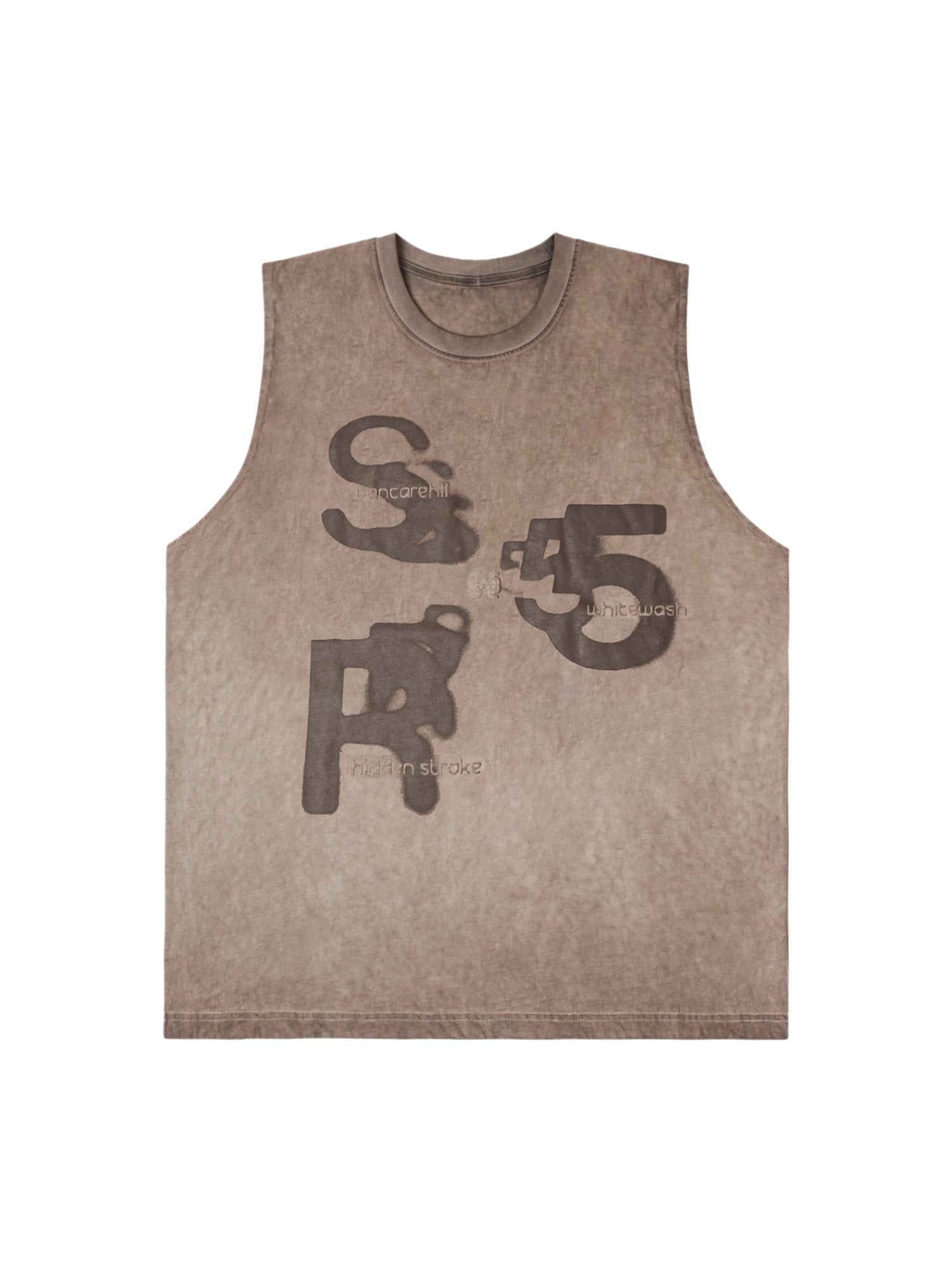 Thesupermade Weste mit High Street-Hip-Hop-Print – 2373