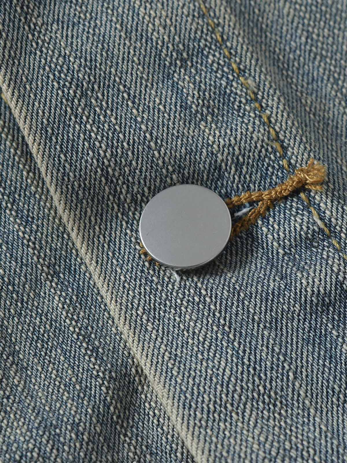 Totem-Jeansjacke im Retro-Waschstil