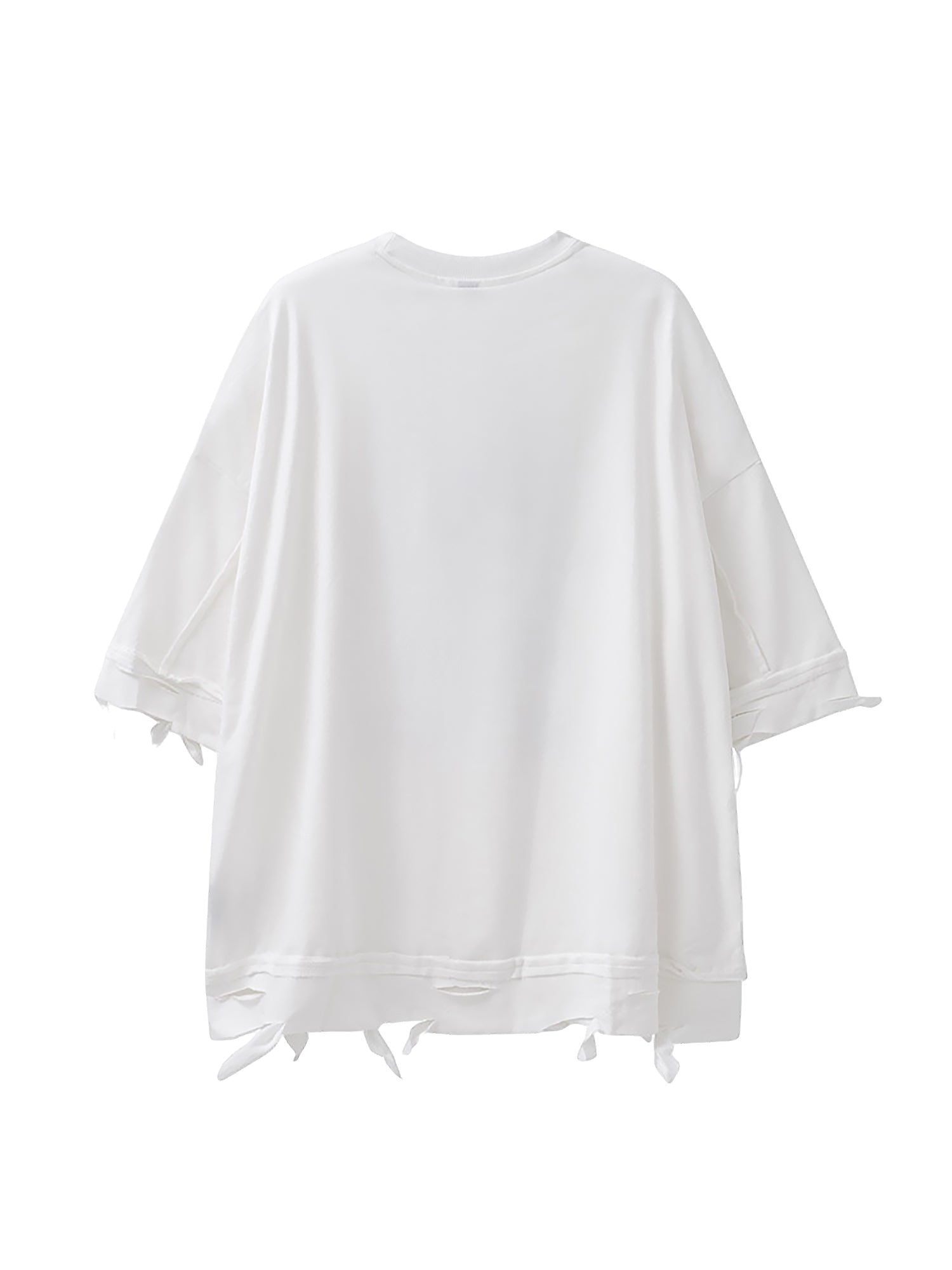 Thesupermade – Oversize-T-Shirt mit Kettendekor – 2278