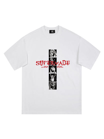 Mary Vintage-Inspired Graphic Design T-Shirt