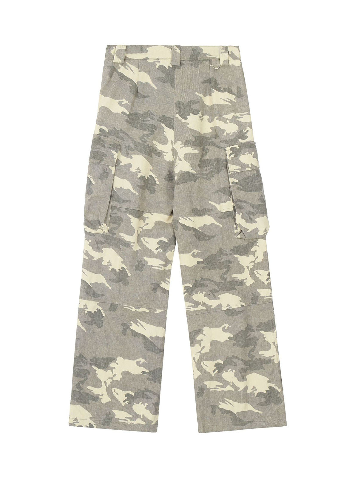 Thesupermade Camouflage-Cargohose mit mehreren Taschen