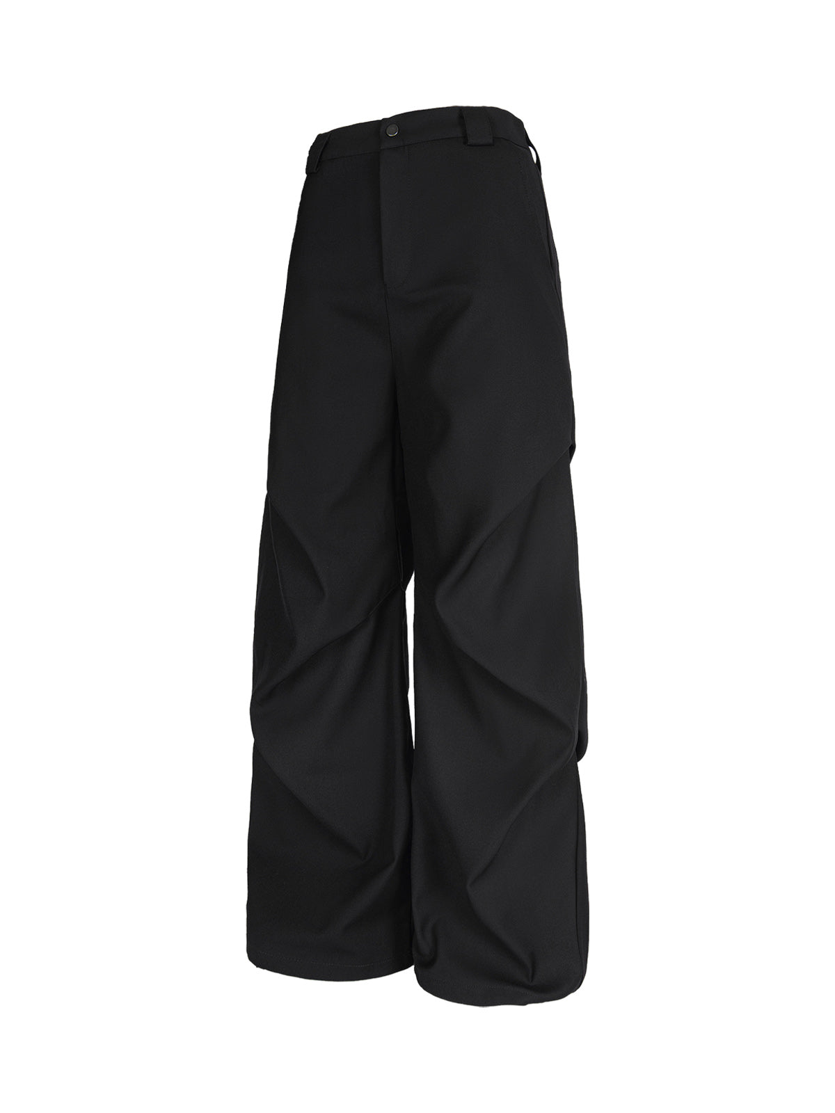 Retro Pleated Drape Cleanfit Pants