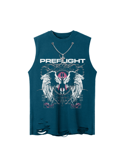 Thesupermade Angel Wings Street Rap Vest