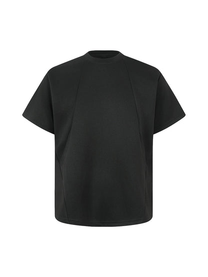Retro Loose-leaf Flyer Cleanfit Structure T-shirt