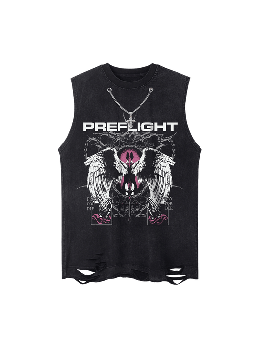 Thesupermade Angel Wings Street Rap Vest