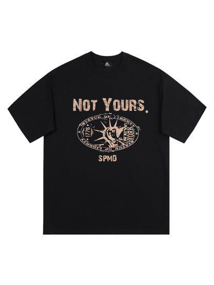 Original Statue Of Liberty Stamp Print T-shirt