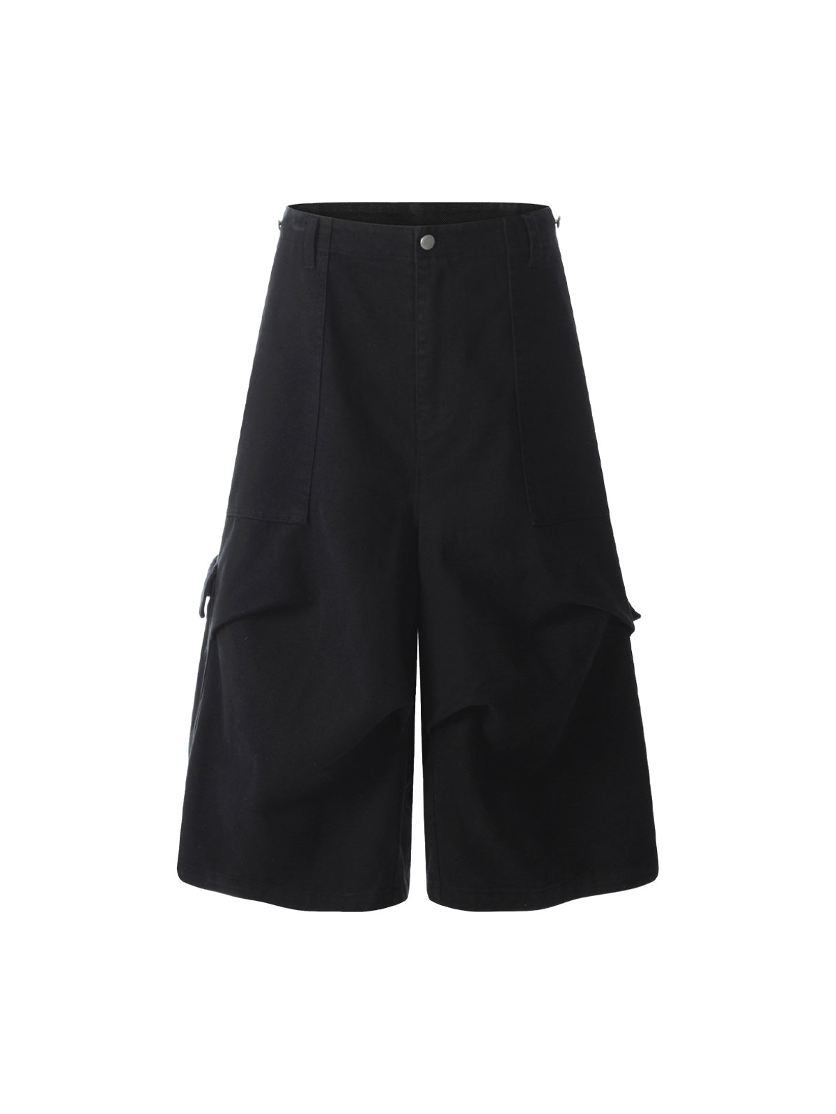 Distressed Multi-Pocket Cargo Jorts