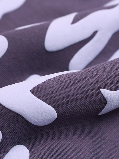 Thesupermade Schaumstoff-Hoodie mit Buchstaben