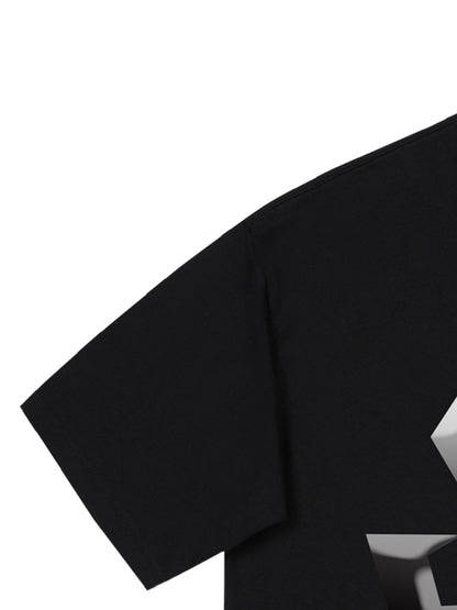 T-Shirt mit Logo-Print von Thesupermad 