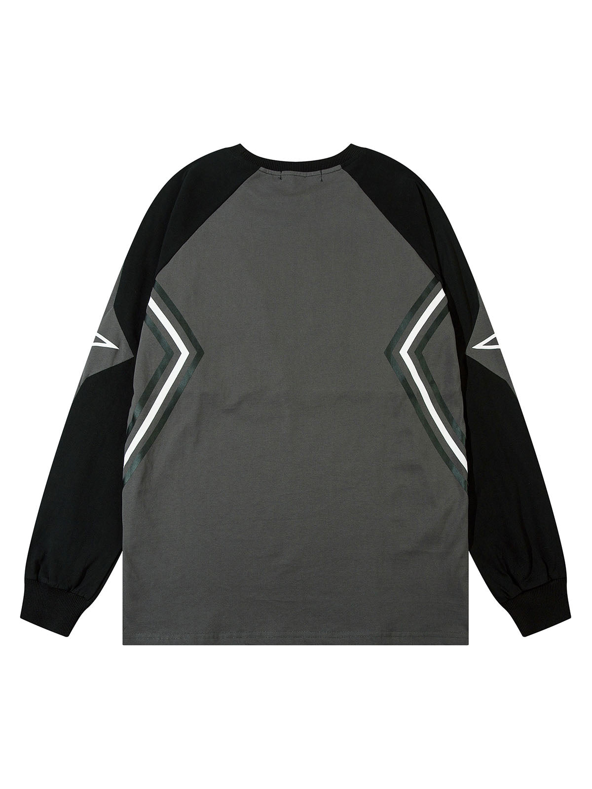 Thesupermade – Langärmliges T-Shirt mit Sternstickerei und Nieten