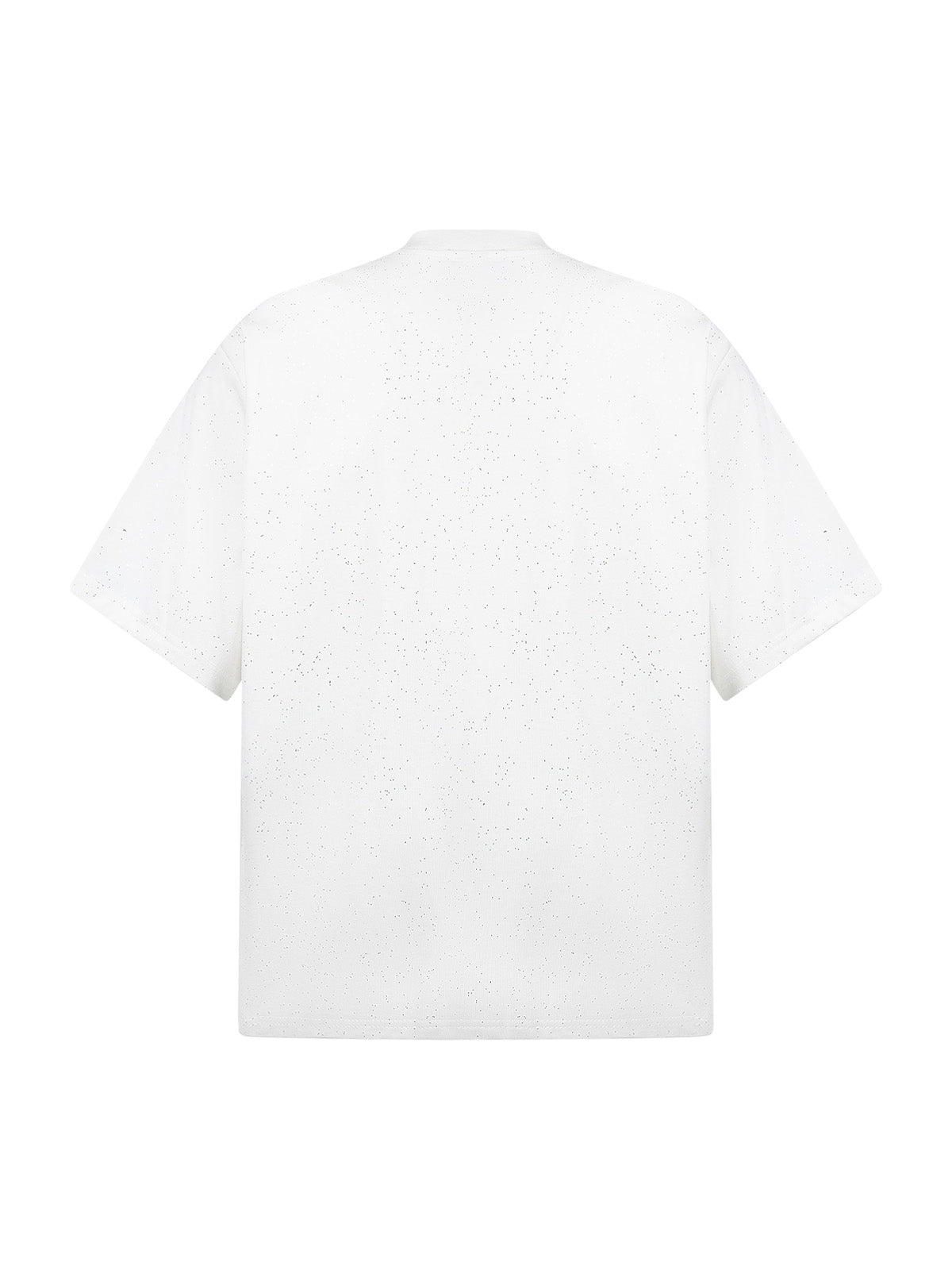 Retro Heavy Starry Sky Print Font Design Short-sleeved T-shirt