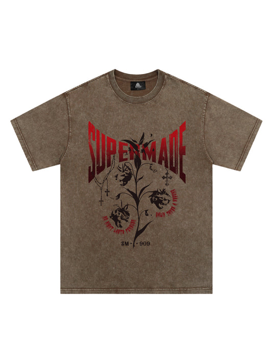 Original Graphic Gothic Angel T-Shirt