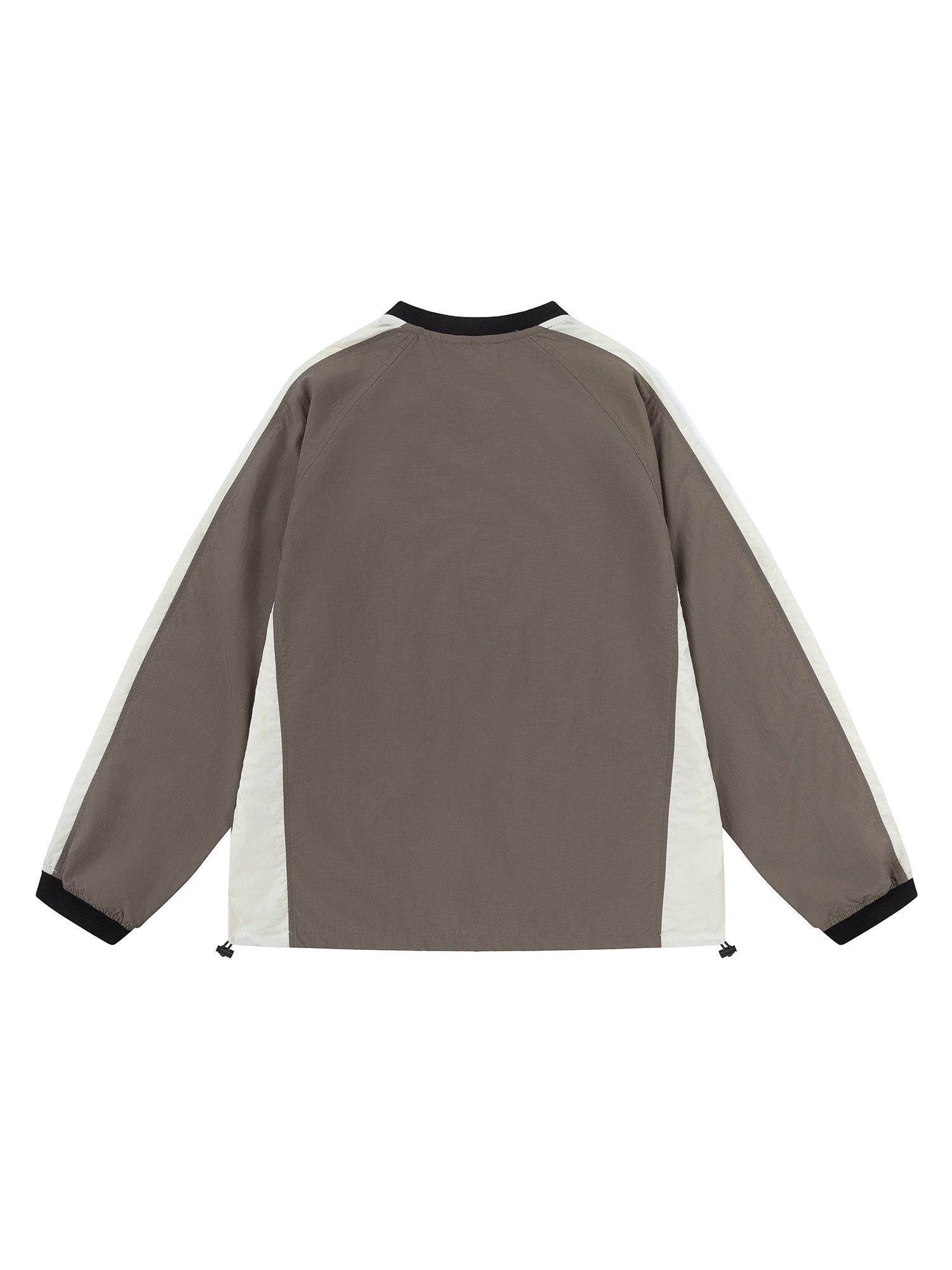 Thesupermade – Langärmliges Retro-Patchwork-T-Shirt von Thesupermade 