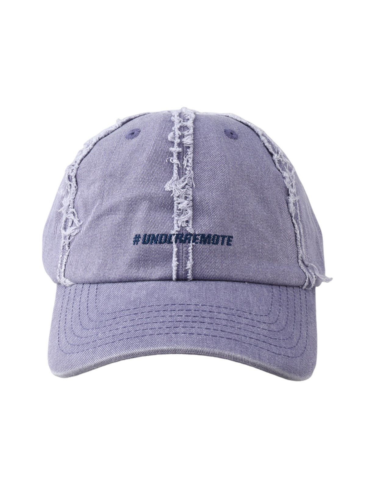 Baseballkappe aus Denim im Used-Look