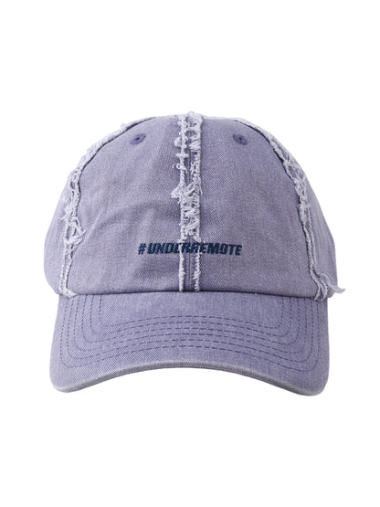 Baseballkappe aus Denim im Used-Look