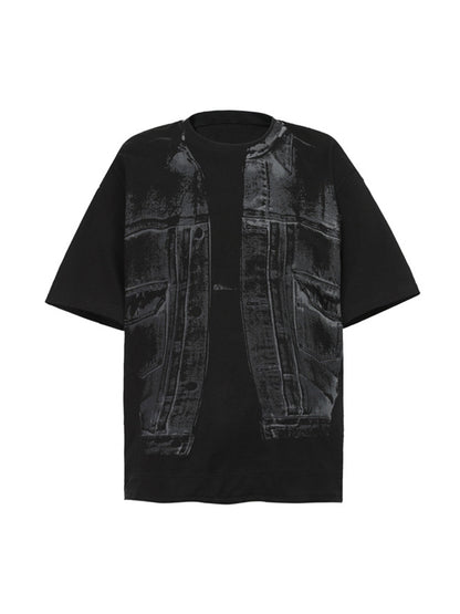 Retro Graphic Print T-Shirt