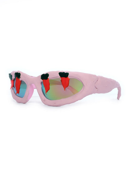 Fun Carrot-Embellished Sunglasses