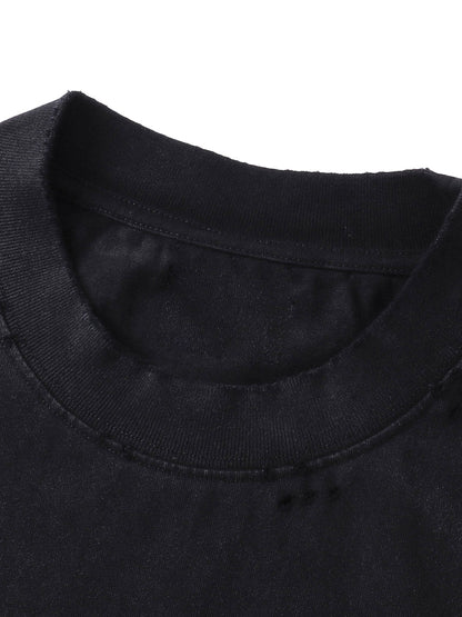 Distressed Digital Print T-shirt
