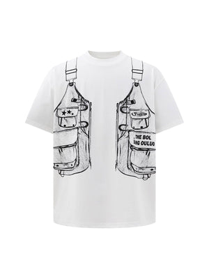 Jacket Print Graphic T-Shirt