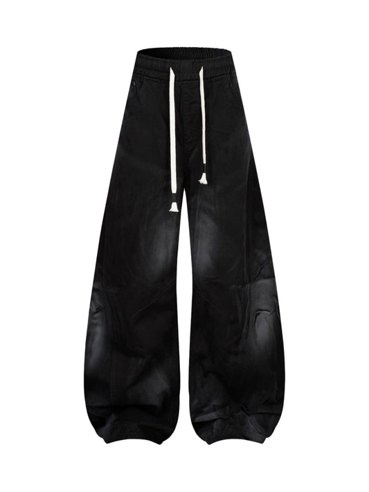 Thesupermade Baggy-Fasshose mit Kordelzug – 2228