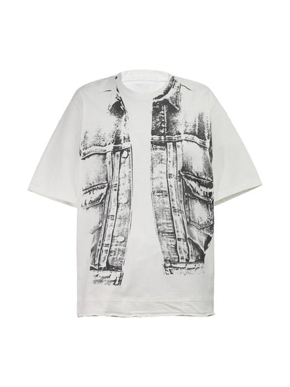 Retro Graphic Print T-Shirt