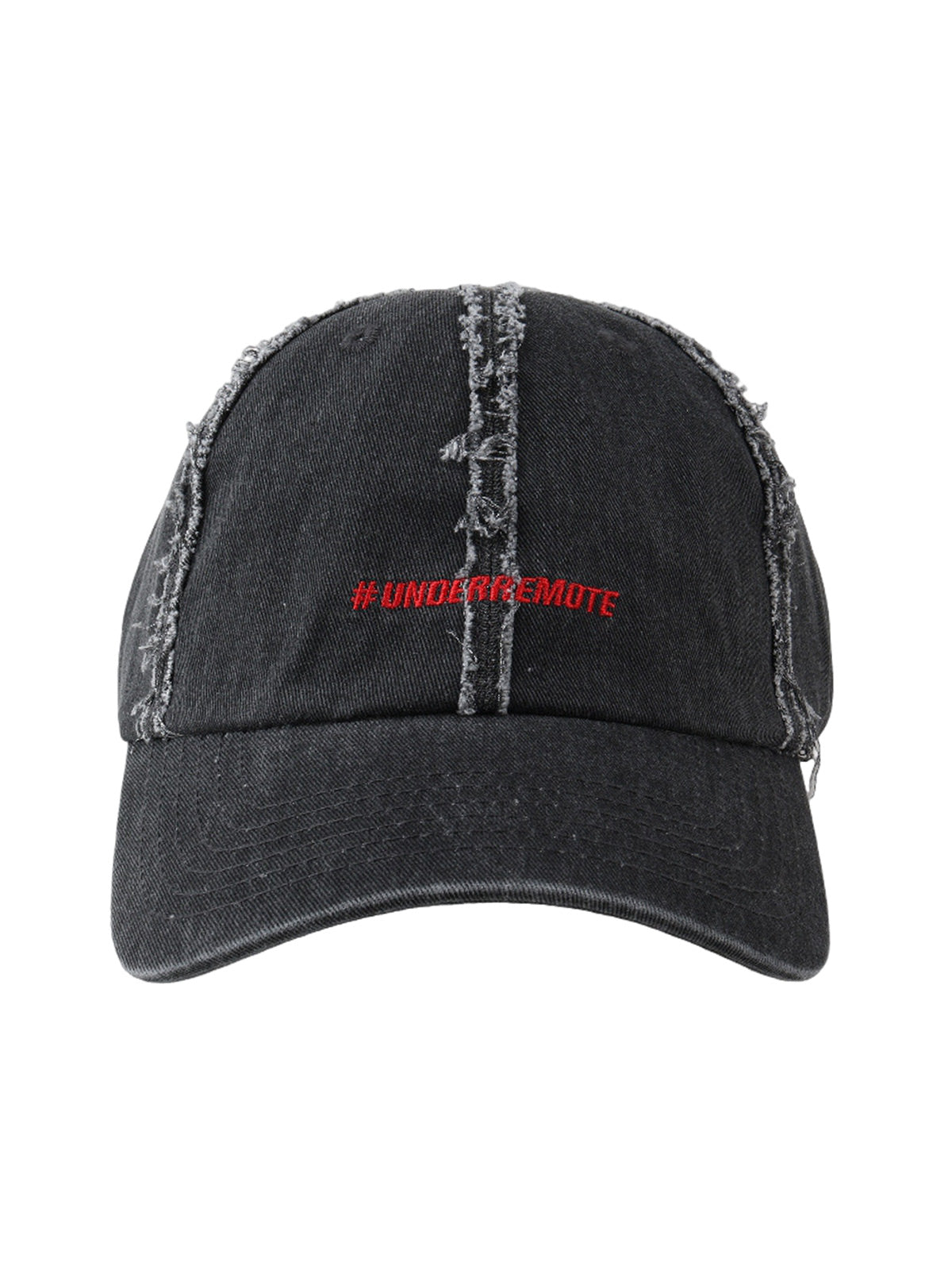 Baseballkappe aus Denim im Used-Look