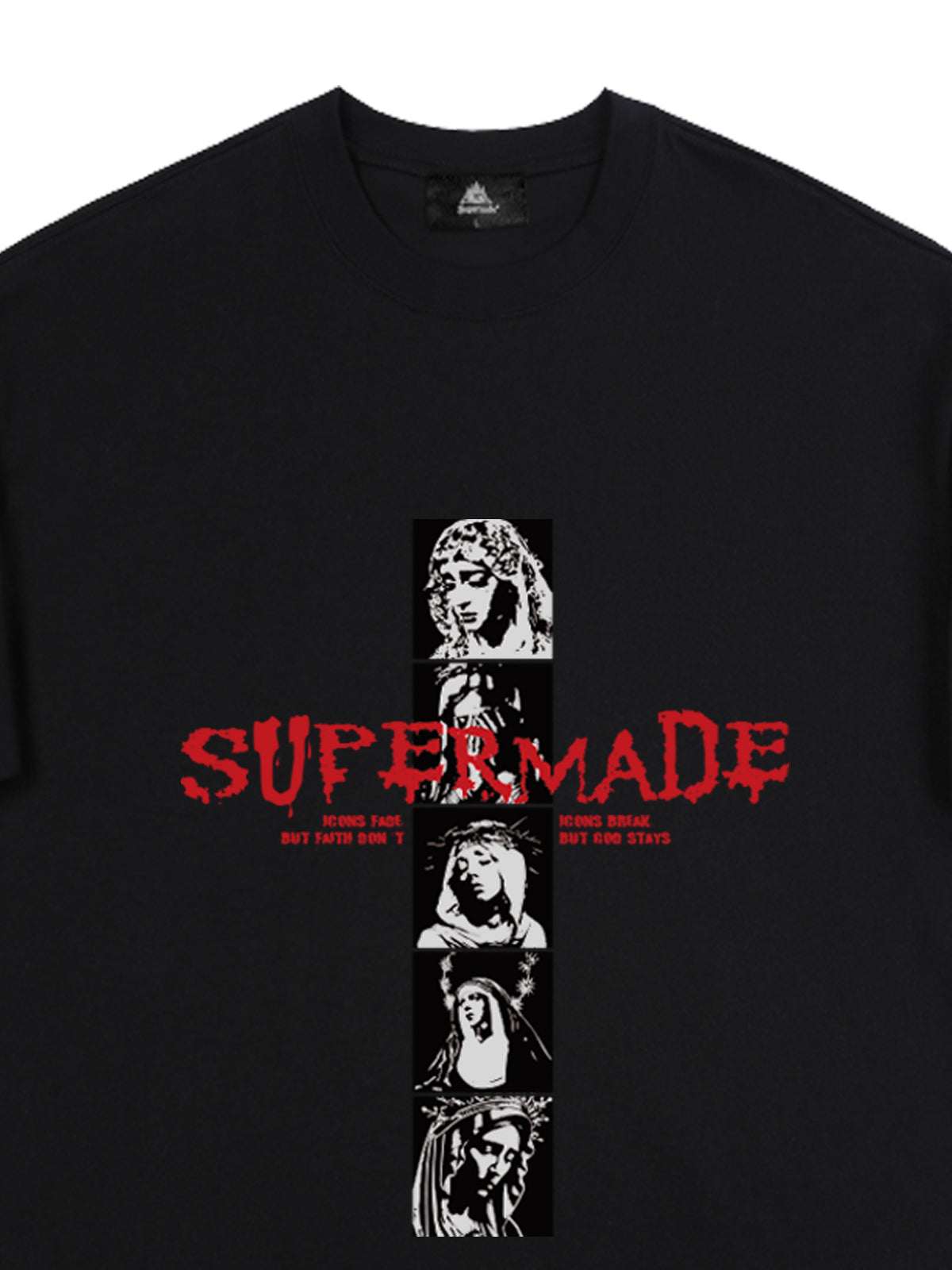 Mary Vintage-Inspired Graphic Design T-Shirt
